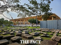  APEC 각국 정상들의 친교장소 만찬장 '공정률 63%' [TF사진관]