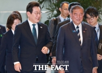  [속보] 李 대통령, 이시바 총리와 한일 정상회담 시작