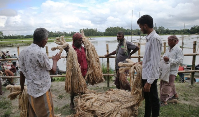 산업통상자원부는 25~27일 서울에서 방글라데시와 CEPA 1차 협상을 벌인다. 사진은 방글라데시 마니간지의 황마(jute) 시장 모습. /신화, 뉴시스