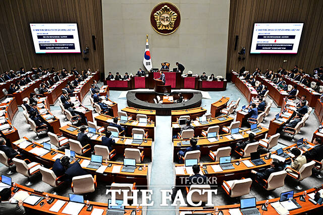 질의하는 김기웅 국민의힘 의원.