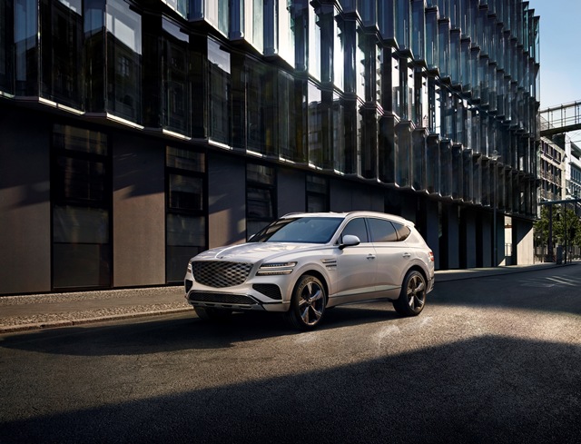 제네시스 GV80과 현대차 싼타페는 TXI 기술 평가 중 첨단 기술 어워드에서 최고의 기술을 적용한 차로 선정됐다. 제네시스 GV80. /제네시스