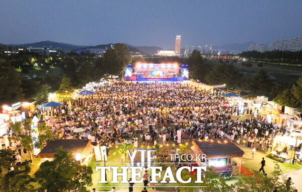 지난해 열린 유성 재즈&맥주 페스타 현장 모습./유성구
