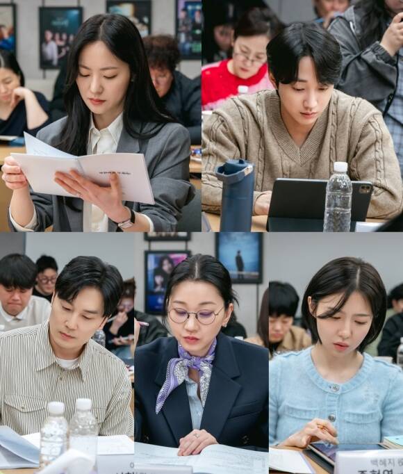 배우 전여빈 진영을 비롯해 주현영 장윤주 서현우(왼쪽 위부터 시계방향) 등이 출연하는 ENA 새 월화드라마 착한 여자 부세미는 9월 29일 첫 방송된다. /ENA