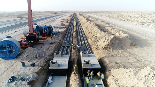 대한전선은 카타르 국영 수전력청으로부터 초고압 전력망 구축 프로젝트의 낙찰 통지서(LOA)를 수령했다고 26일 밝혔다. 대한전선이 중동에서 초고압 전력망 턴키 공사를 수행하고 있다. /대한전선