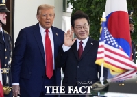  [속보] 李 대통령, 美 백악관 도착…첫 한미 정상회담