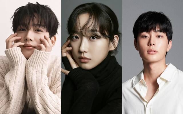 배우 김요한 한지현 유선호(왼쪽부터)가 영화 메이드 인 이태원에 출연한다. /각 소속사