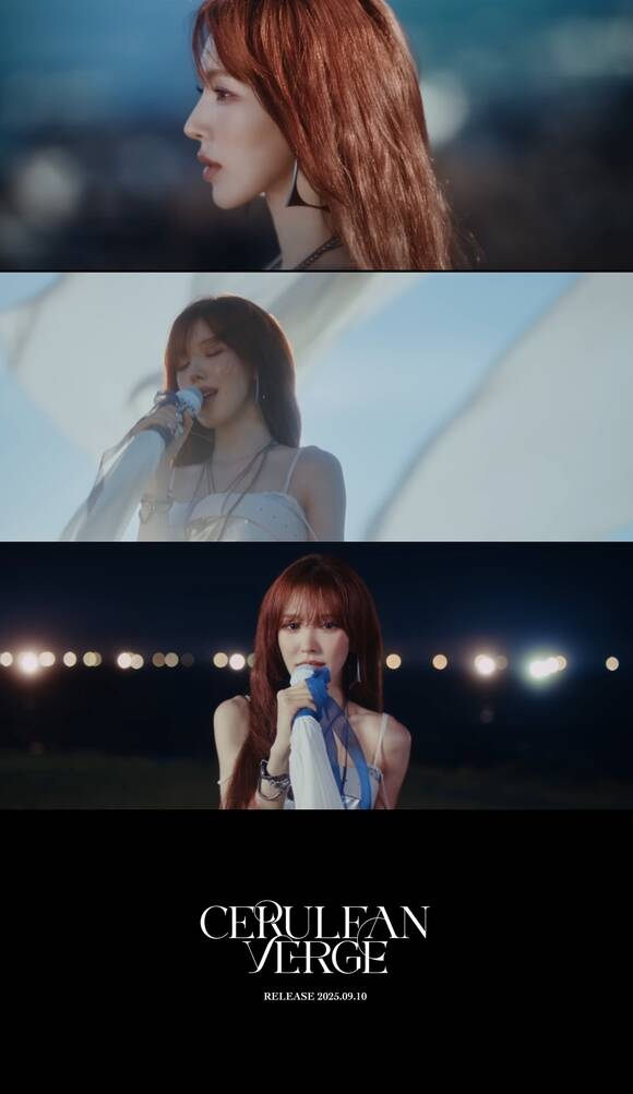 레드벨벳 웬디가 오는 9월 10일 미니 3집 Cerulean Verge를 발매한다. /어센드