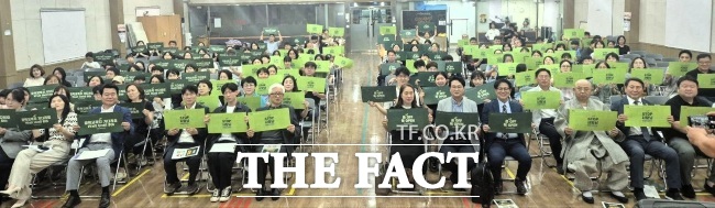 ‘청소년 스마트폰 프리 운동 고양본부’ 출범식 모습./청소년 스마트폰 프리 운동본부