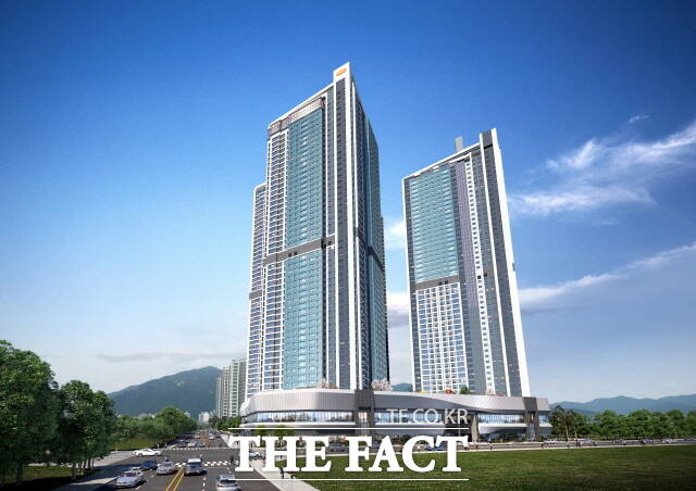 DL이앤씨는 경상남도 사천시 동금동 일원에 ‘e편한세상 삼천포 오션프라임’을 분양 중이다./DL이앤씨