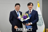  정철원 담양군수, 담양 찾은 조국에 지역 지원 건의