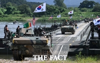  K200 장갑차 '부교도하' [포토]