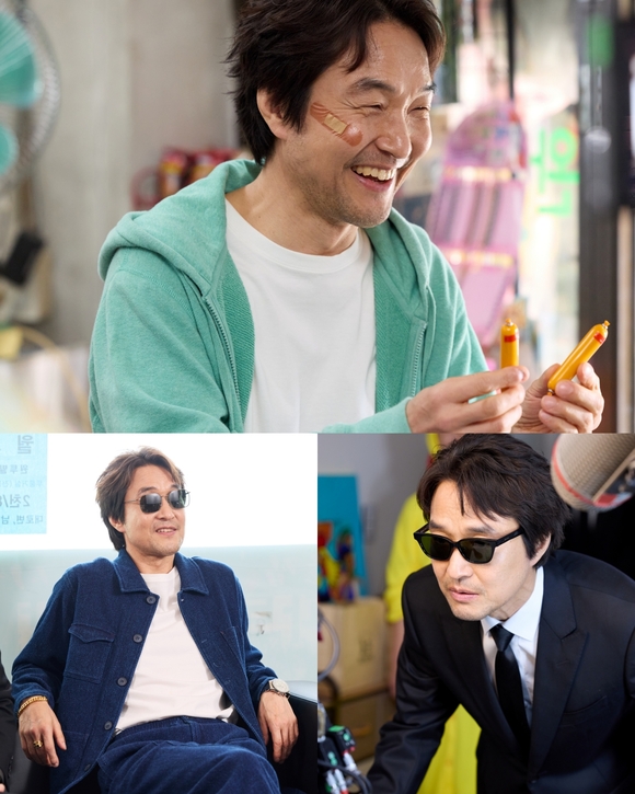 배우 한석규가 신사장 프로젝트에서 미스터리한 비밀을 가진 신사장 역을 맡아 열연한다. /tvN