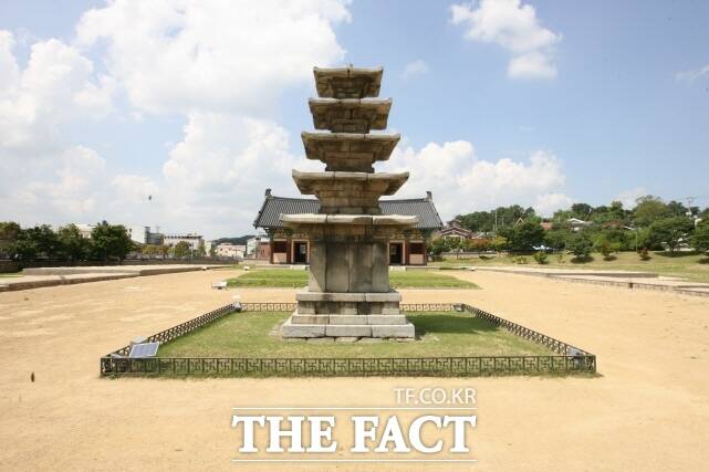 유네스코 세계유산 백제역사유적지구인 정림사지 전경. /부여군