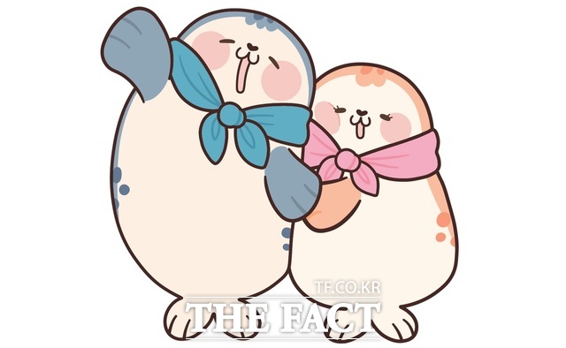 서산시 캐릭터 가티와 오슈. /서산시