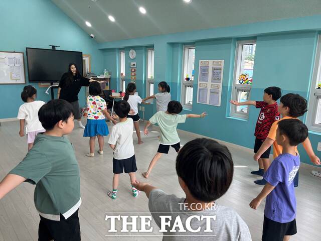 당진시 송악 다함께 돌봄센터 운영 장면. /당진시