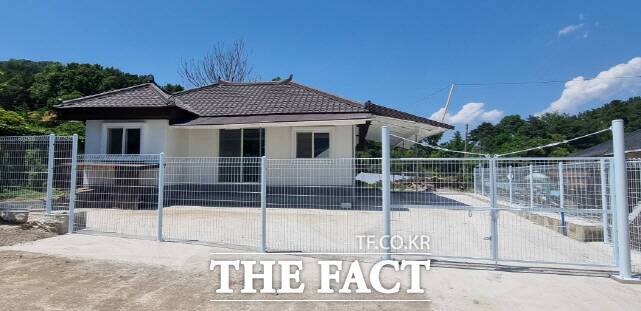 올해 공급되는 청양군 운곡면 영양리의 빈집이음 주택. /청양군