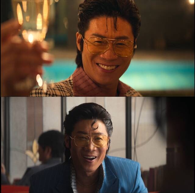 배우 진선규가 애마에서 영화 제작사 대표 구중호 역으로 극을 이끌었다. /넷플릭스, 엘줄라이엔터테인먼트