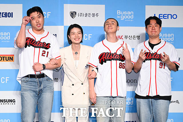 코미디언 송하빈과 안영미, 김주환, 문지완(왼쪽부터).