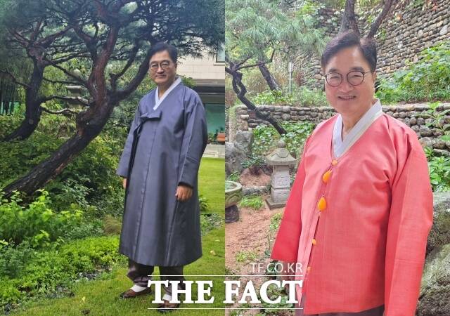 우원식 국회의장이 다음달 1일 정기국회 개원식에 국회의원들의 한복 착용을 재차 강조했다. /우원식 의장 페이스북 갈무리