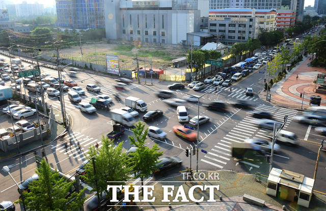 대전경찰청이 오는 9월부터 반칙운전에 대한 집중 단속에 나선다고 밝혔다. 사진과 기사 내용 무관함./더팩트 DB