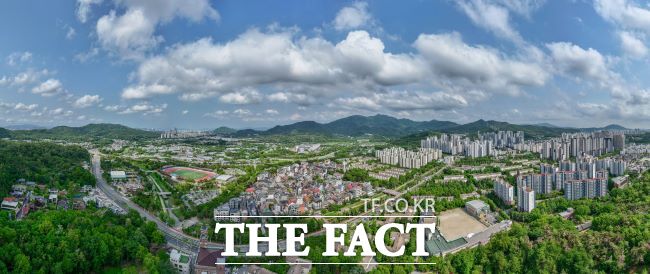 과천시 전경./과천시