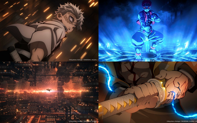 귀멸의 칼날은 주인공이 전범기 모양의 귀걸이를 착용하고 극 중 조직 귀살대가 일제 학도병을 떠올리게 하면서 일본의 군국주의를 미화한다는 비판이 제기되며 우익 논란에 휩싸였던 작품이기도 하다. /CJ ENM