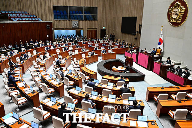 예산결산특별위원회 전체회의.