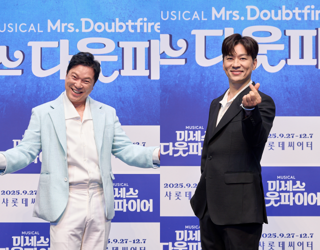 정성화(왼쪽)는 재미도 있지만 진정성 있는 공연을 즐기실 수 있을 것이라고 자신했다. /샘컴퍼니