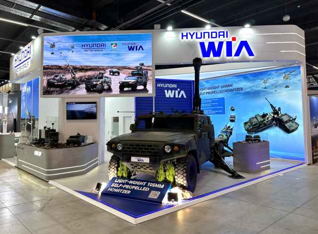 현대위아는 2~5일(현지시간) 폴란드 키엘체에서 열리는 동유럽 최대 규모 방위산업 전시회 MSPO 2025에 참가했다. /현대위아