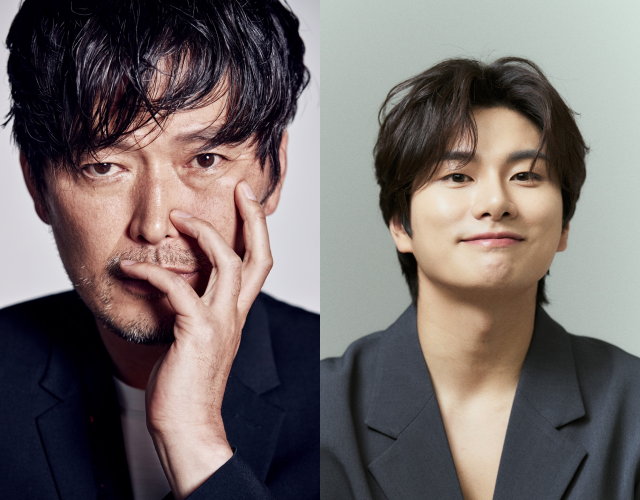 배우 정재영(왼쪽)과 이이경이 영화 세대유감으로 연기 호흡을 맞춘다. /아우터유니버스, 상영이엔티