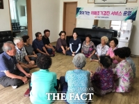  구례군, 경로당 순회 '찾아가는 치매 검진' 실시