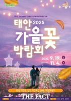  '2025 태안 가을꽃박람회' 이달 19일 남면 네이처월드서 개막