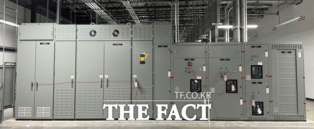 LS일렉트릭의 UL인증 데이터센터향 배전반 제품. /LS일렉트릭