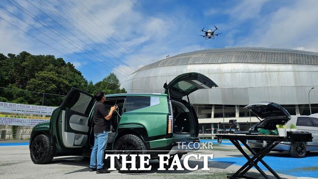 경기도 드론 조종 경진대회. /경기도