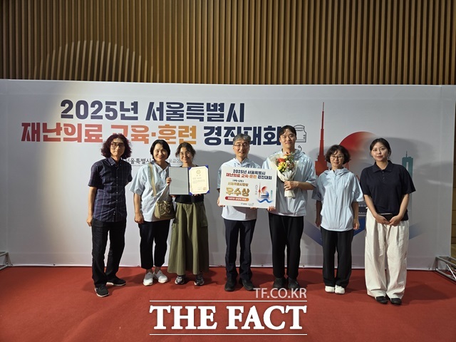 서울 도봉구(구청장 오언석)는 3일 2025 서울시 재난의료 교육·훈련 경진대회에서 재난안전통신망 분야 우수상을 수상했다고 밝혔다./도봉구