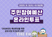  광주시, 내년 주민참여예산 온라인 투표 18일까지 진행