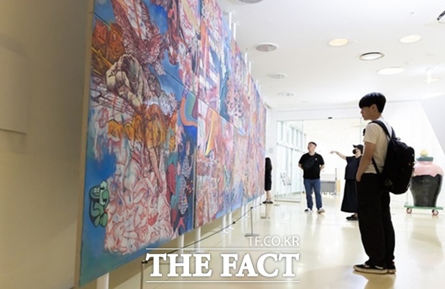 지난해 열린 달성 대구현대미술제 실내 전시. /대구 달성군