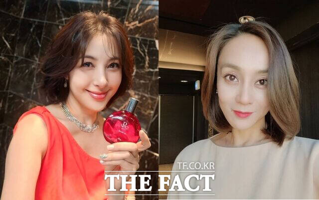 배우 겸 방송인 이지안(1996년 미스코리아 진·왼쪽)과 권민중(1996년 미스코리아 한국일보). /이지안, 권민중 소셜미디어