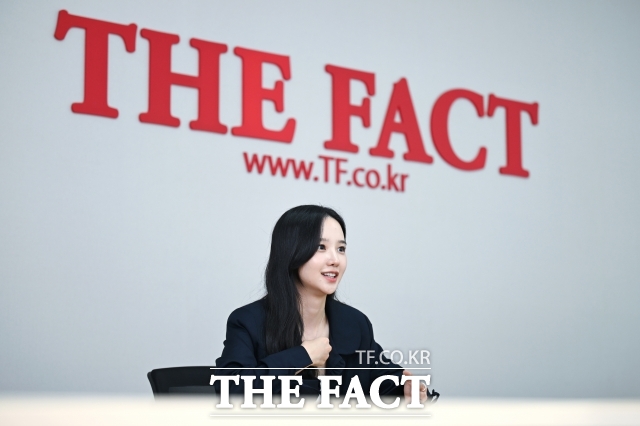 배우 박정연이 매 작품마다 다른 모습을 보여주는 궁금해지는 배우가 되고 싶다고 각오를 다졌다. /장윤석 기자