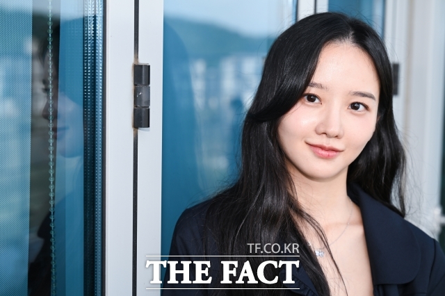 배우 박정연이 최근 서울 마포구 상암동 <더팩트> 사옥에서 취재진과 만나 SBS 금토드라마 트라이: 우리는 기적이 된다 종영 인터뷰를 진행했다. /장윤석 기자