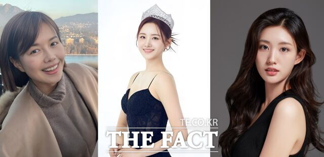 내달 창단을 준비 중인 한스타 미스코리아 파크골프단. 왼쪽부터 최명련(1994 미스코리아 한국일보), 이재원(2024 미스코리아 엠파크), 이서현(2025 미스코리아 재). /최명련, 한국일보, 이서현