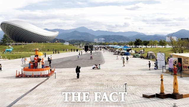 지난해 열린 달성 대구현대미술제 야외 전시. /대구 달성군