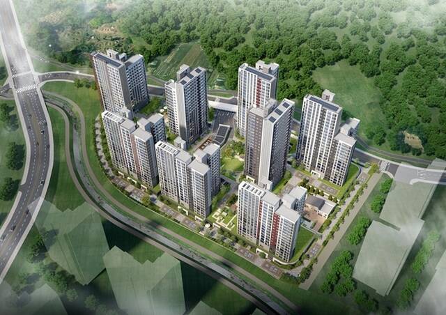 한국토지주택공사가 의정부우정 공공주택지구 A-1블록 538가구 주택 공급을 추진한다. /LH