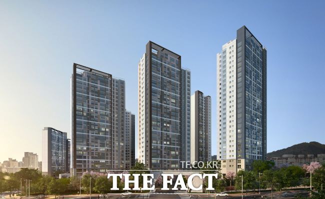 래미안어반비스타아파트 조감도 /래미안 홈페이지