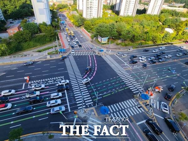 반석네거리 전경 /대전시