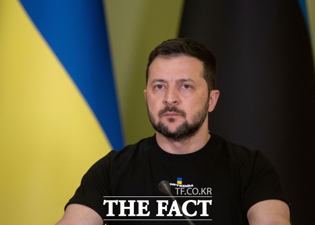 푸틴 대통령은 지난 3일 기자회견에서 회담 장소로 모스크바를 제안했지만 볼로디미르 젤렌스키 우크라이나 대통령은 이를 거부했다. 사진은 젤렌스키 대통령. /키이우인디펜던트