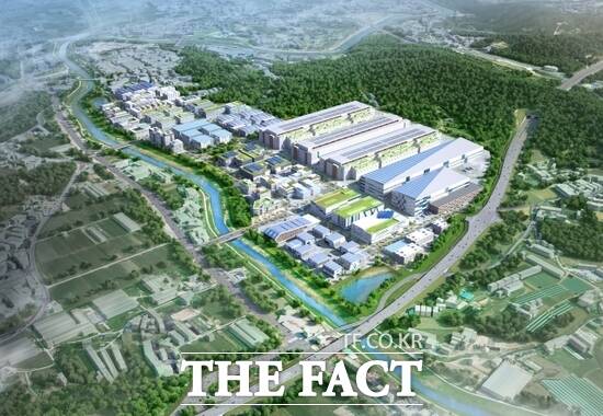 은남일반산업단지의 조감도./양주시