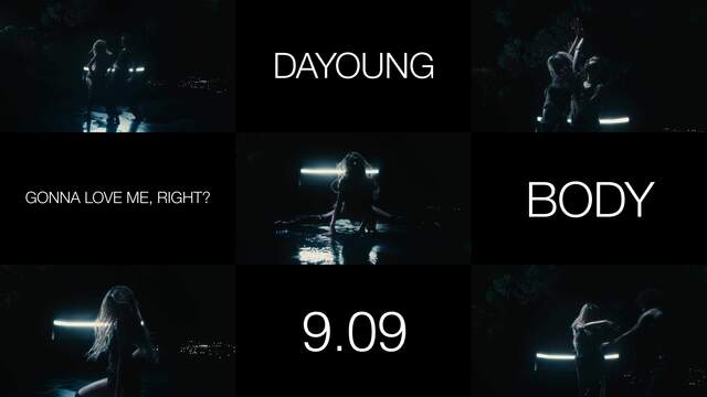 다영은 4일 티저 영상을 게재하고 솔로 타이틀곡 제목 보디를 공개했다./스타쉽엔터테인먼트