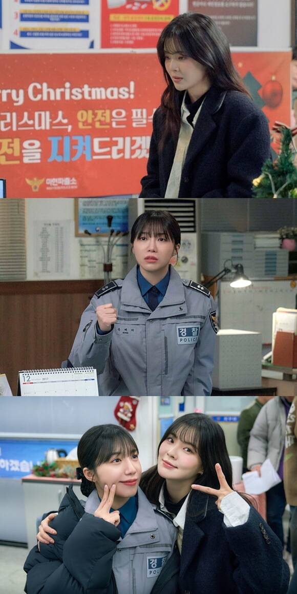 배우 정은지(맨 아래 왼쪽)가 이선빈과의 인연으로 MBC 새 금토드라마 달까지 가자에 특별 출연한다. /MBC