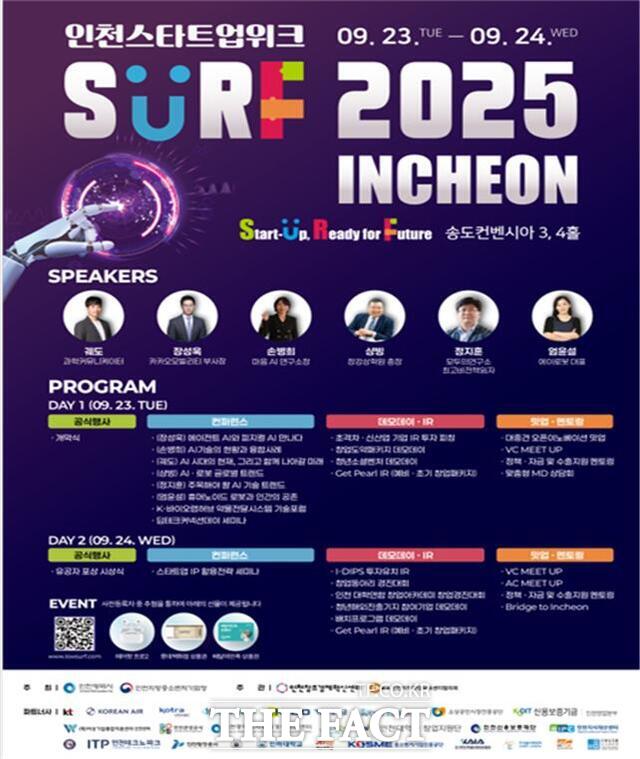 SURF 2025 INCHEON 홍보 포스터 /인천시